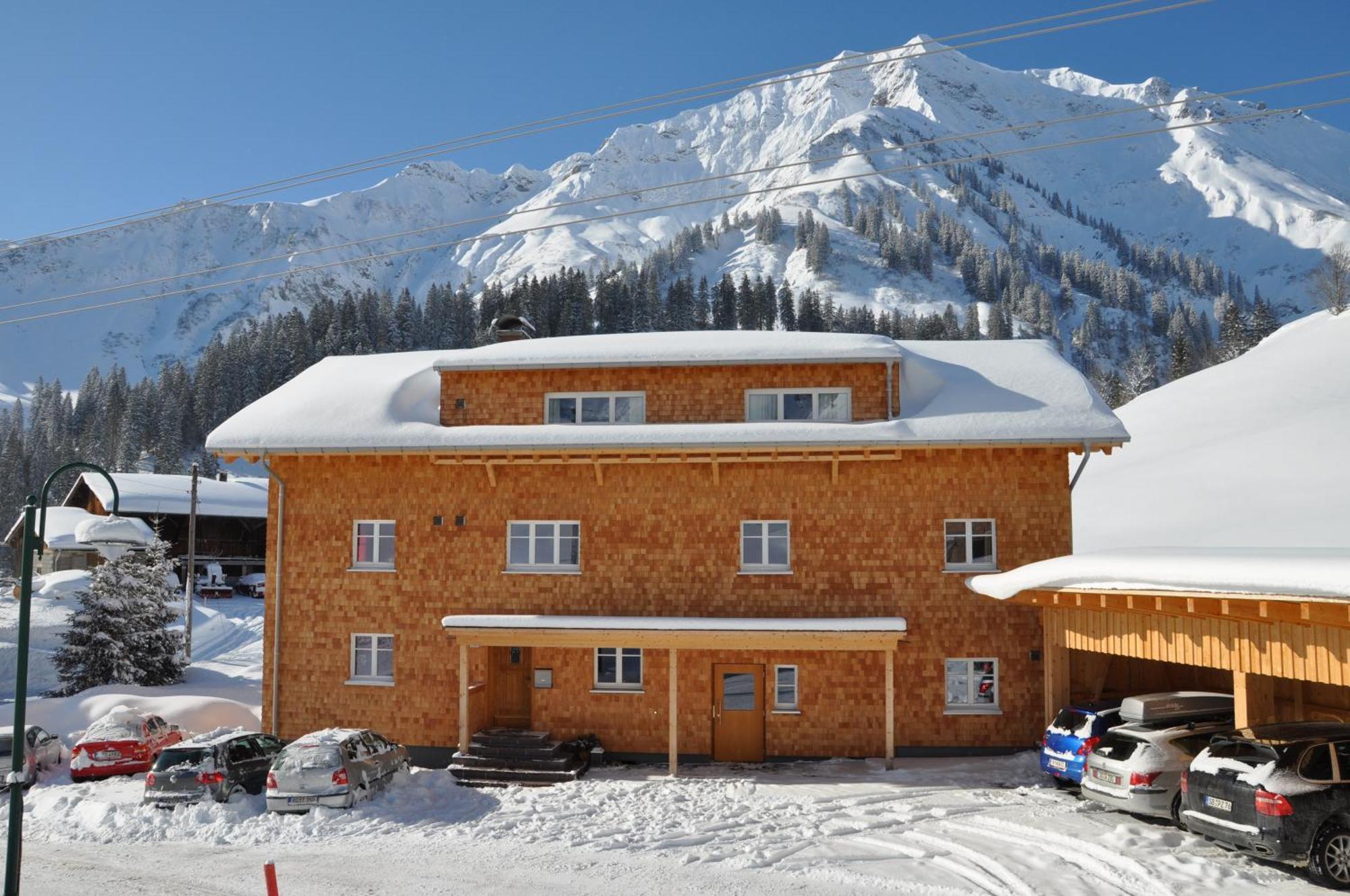 Apartamento Haus Rose Schröcken Exterior foto